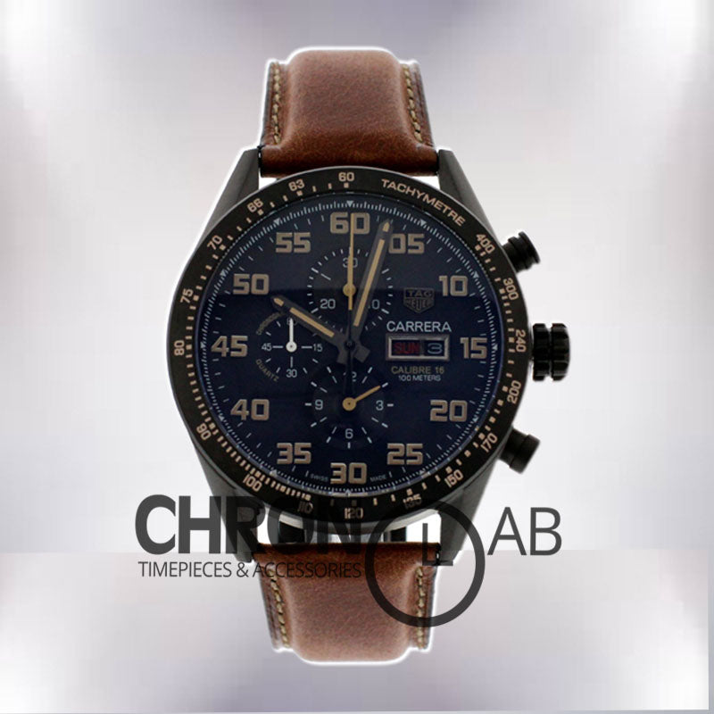 Carrera CV2A84.FC6394 Men's 43mm Black