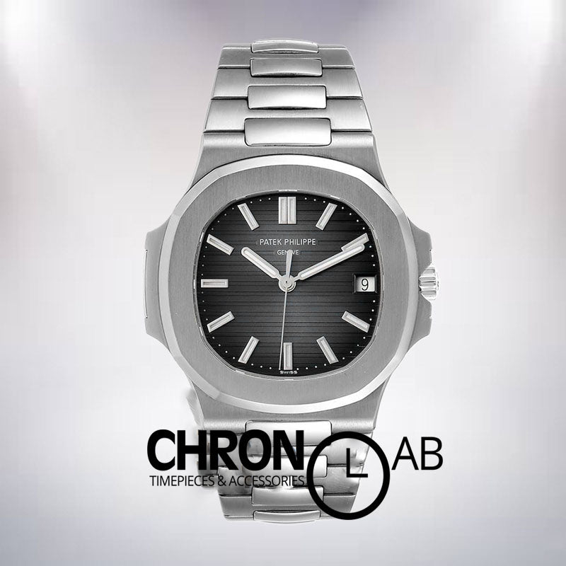 Nautilus Men's 40mm 59801R-001 Black Dial