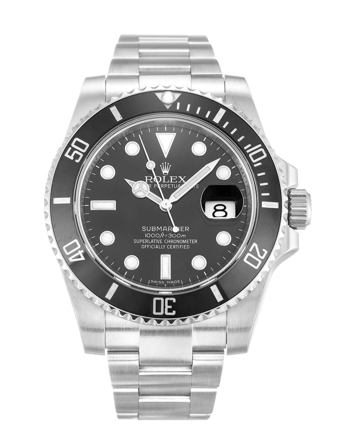 Submariner Date SS Black Ceramic Bezel 40mm Clone