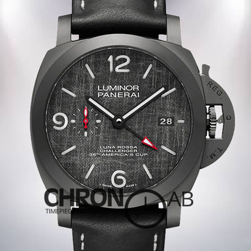 Luminor 44mm PAM01036 Men's Automatic Black Dial