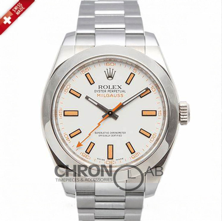 Milgauss 116400 White Dial 40mm