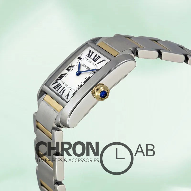 Tank Francaise 25mm W2TA0003 Ladies Quartz White Dial