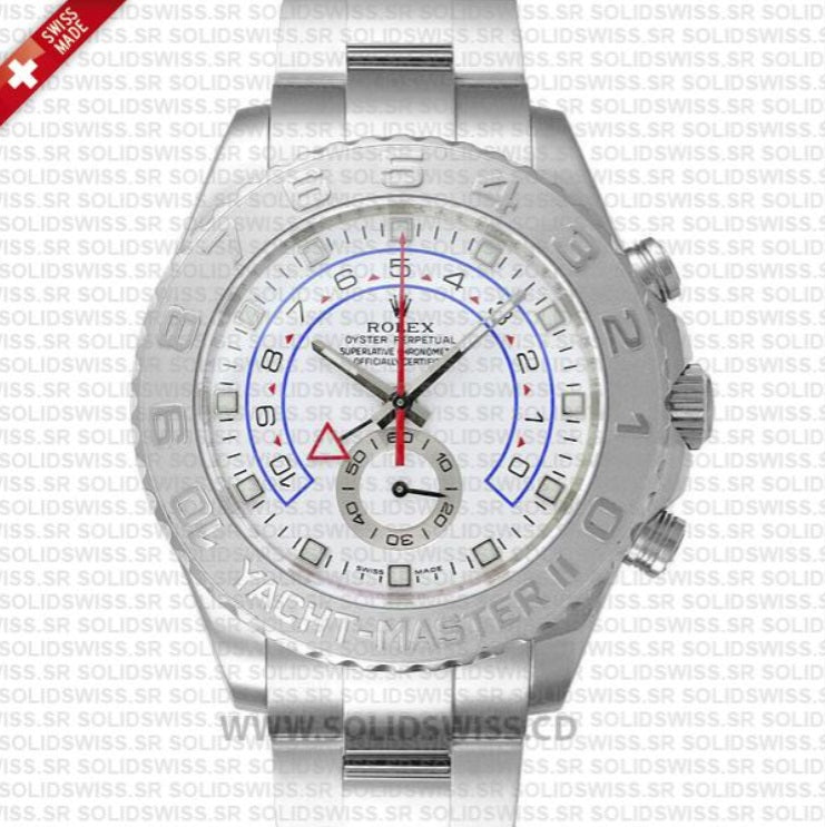 Yacht-Master II 116689 in White Gold