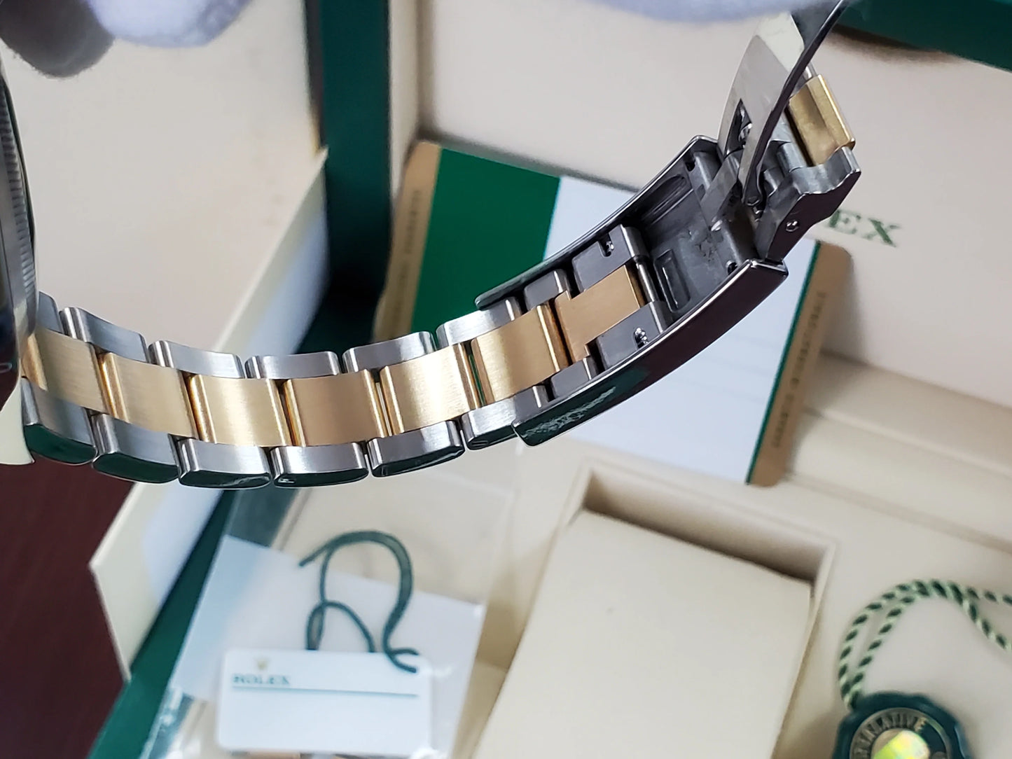 Submariner 2-Tone Blue Dial Ceramic Bezel 40mm