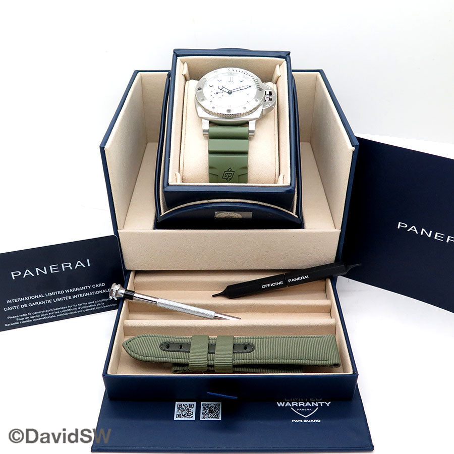 Submersible PAM01226 Quarantaquattro Bianco - 44mm