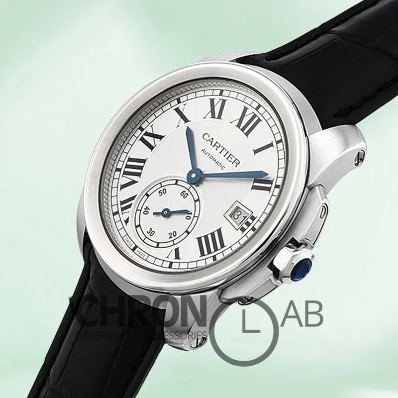 Calibre Men’s 42mm WSCA0003 Silver Dial