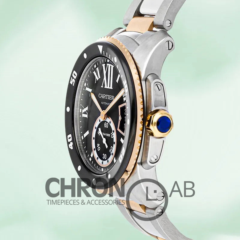Calibre 42mm Men’s W7100054 Black Dial