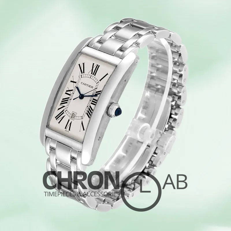 Tank Americaine 27mm W26032L1 Unisex Silver