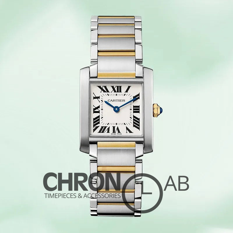 Tank Francaise 25mm W2TA0003 Ladies Quartz White Dial