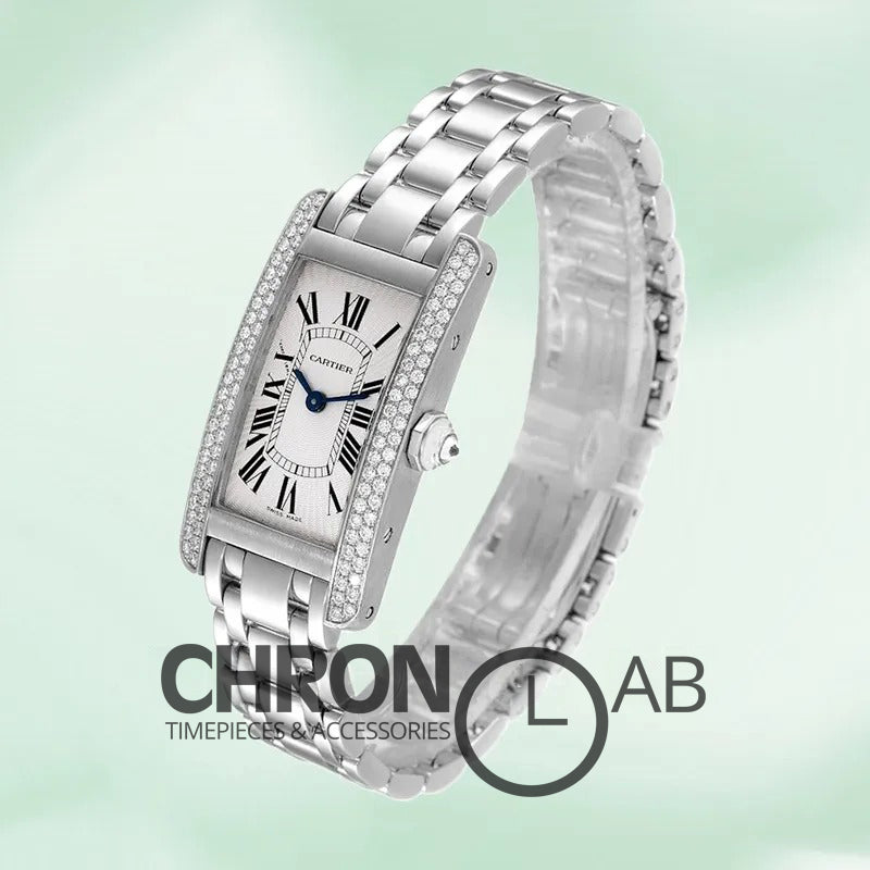 Tank Americaine 27mm W26032L1 Unisex Silver