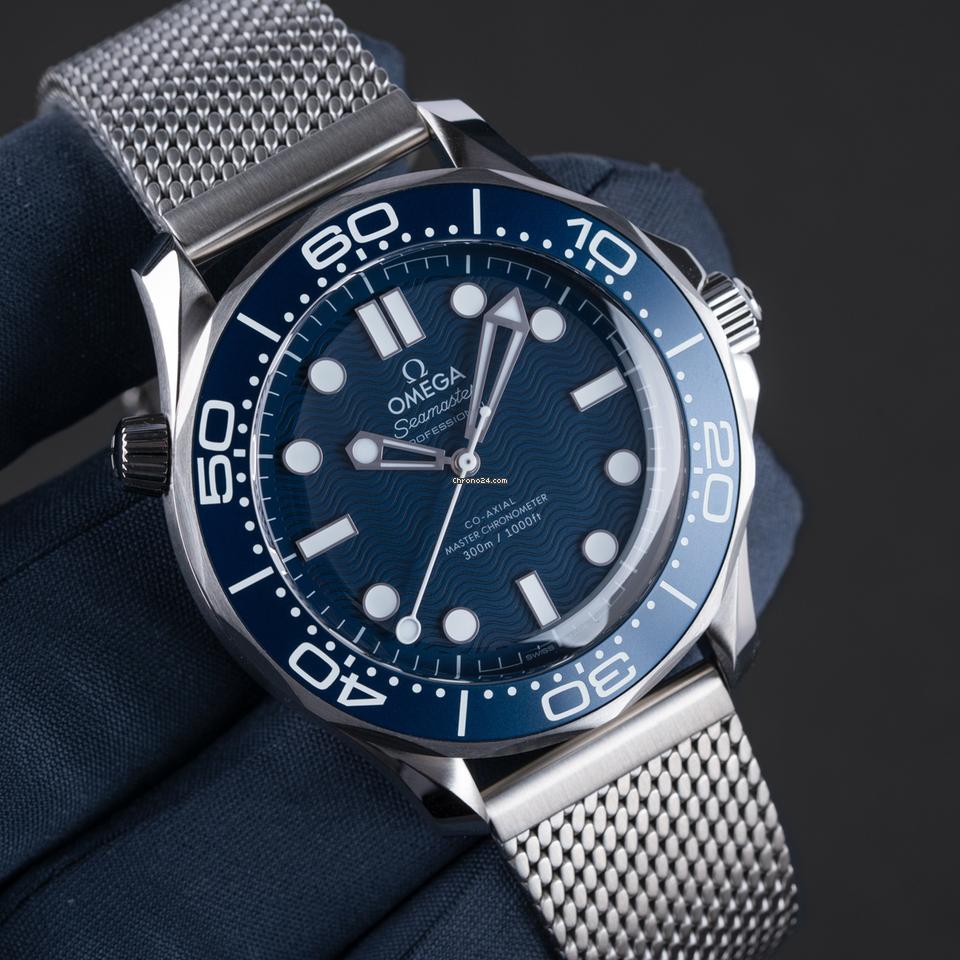 Seamaster Diver 300m James Bond No Time to Die 007 Blue 42mm