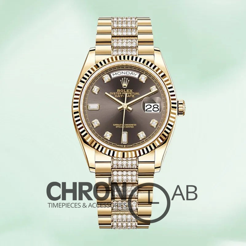 Day-Date 36mm M128238-0024 Gold President Bracelet Clone