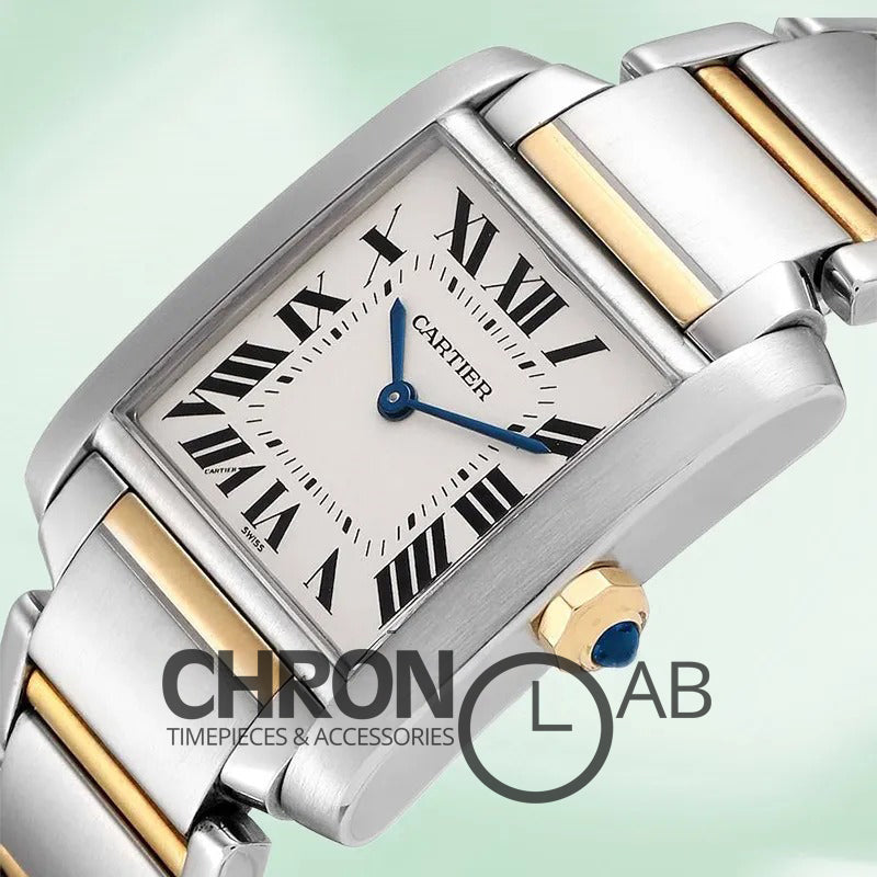 Tank Francaise 25mm W2TA0003 Ladies Quartz White Dial