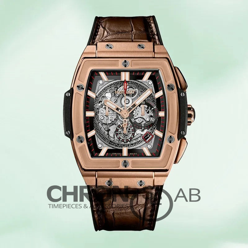 Spirit Of Big Bang Men 601.OX.0183.LR 44mm Skeleton Dial