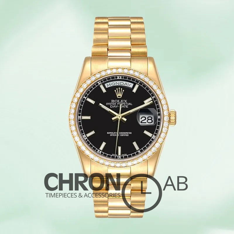 Day-Date 36mm M118348-0208 Gold Clone