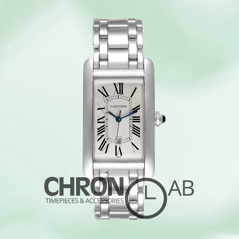 Tank Americaine 27mm W26032L1 Unisex Silver