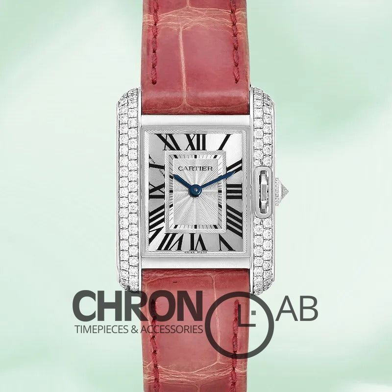 Tank Anglaise Ladies WT100015 30mm Silver Silver Dial