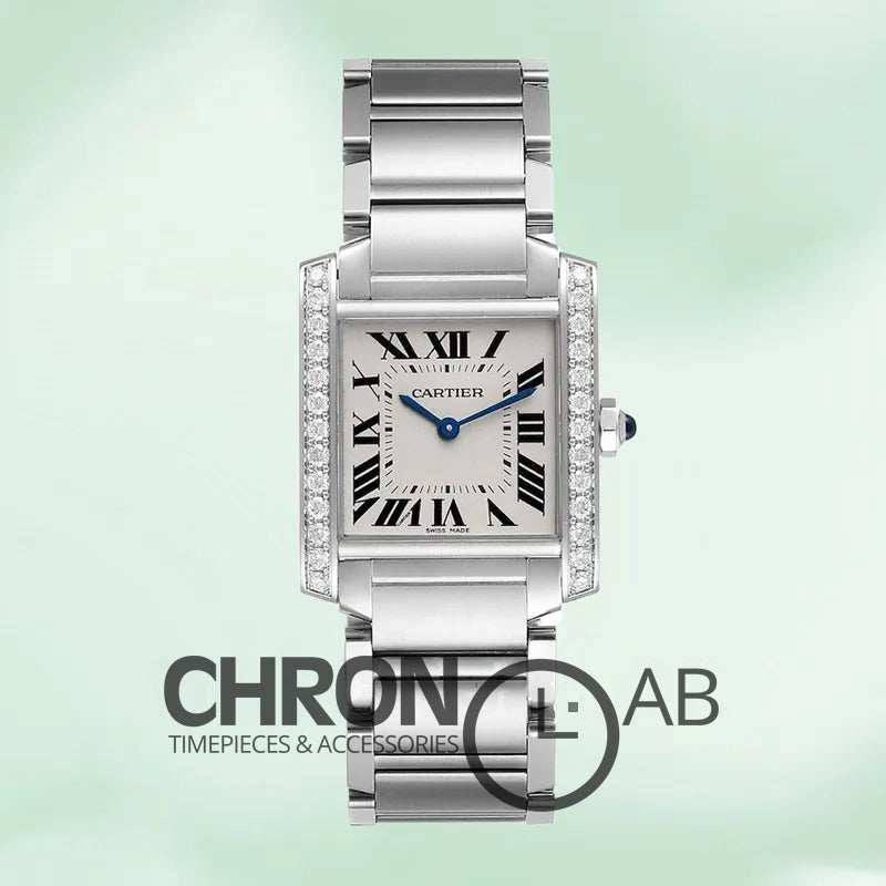 Tank Francaise Ladies W4TA0009 Bracelet White Dial