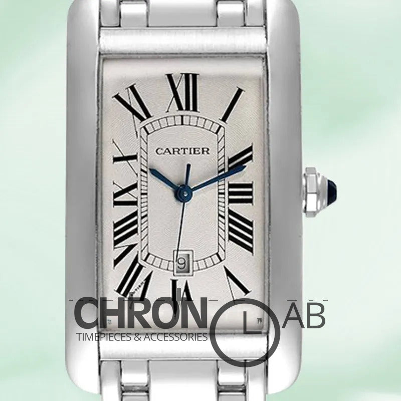 Tank Americaine 27mm W26032L1 Unisex Silver