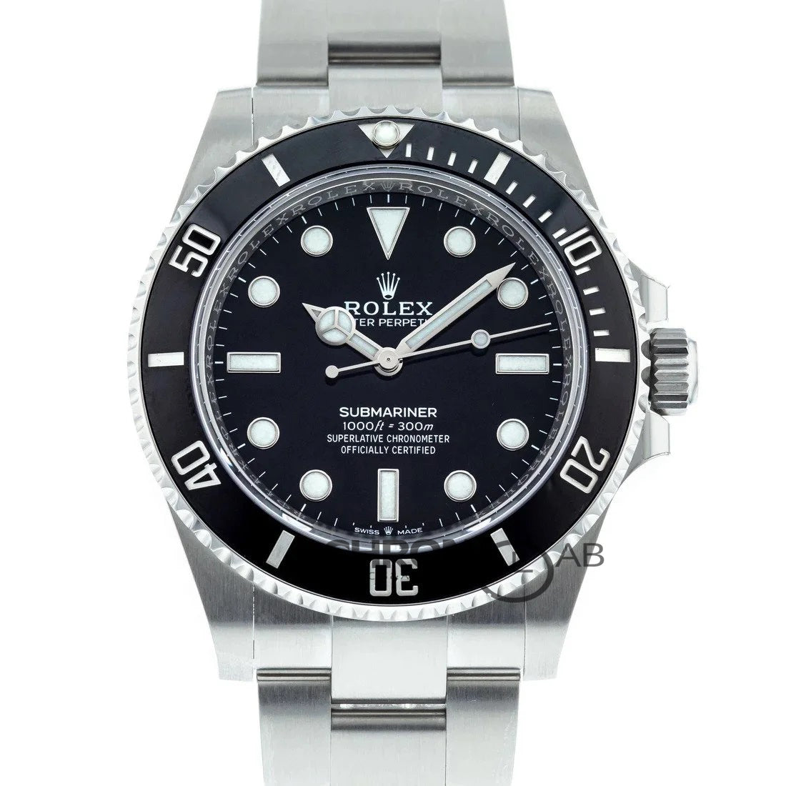 Submariner 114060 ‘No Date’ Black Ceramic