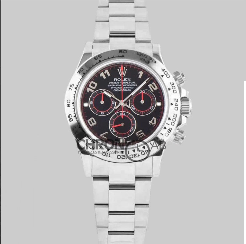 Cosmograph Daytona 116509-0036 Black Dial in White Gold