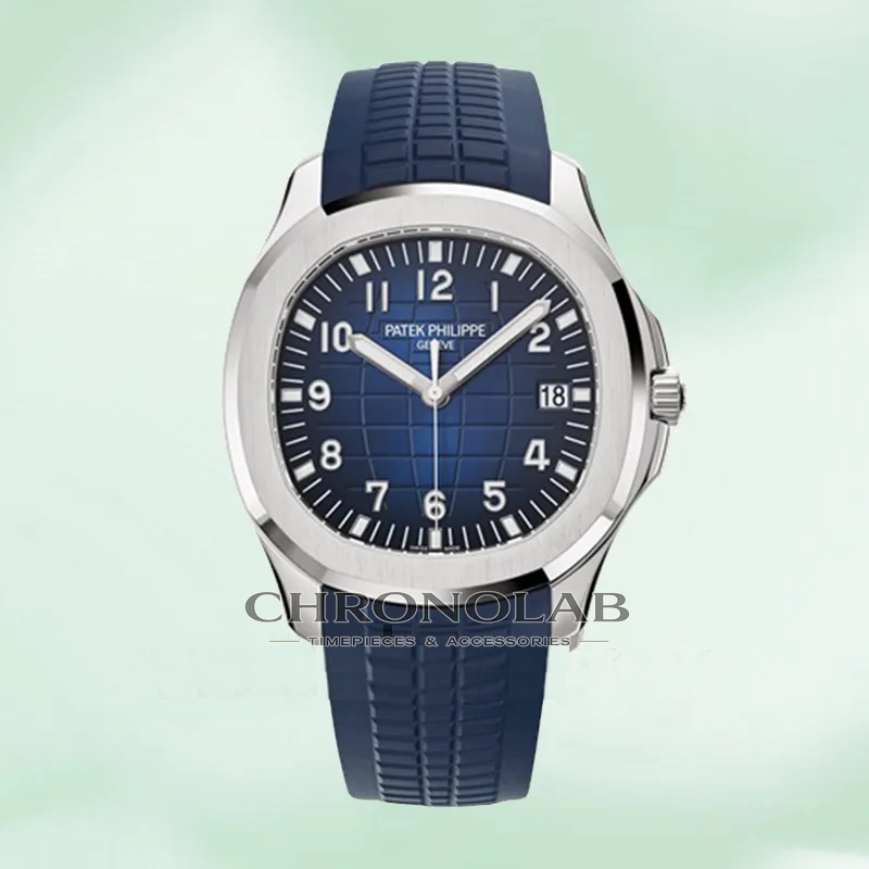 Aquanaut Automatc Ref. 5168G-001 40mm Blue Rubber