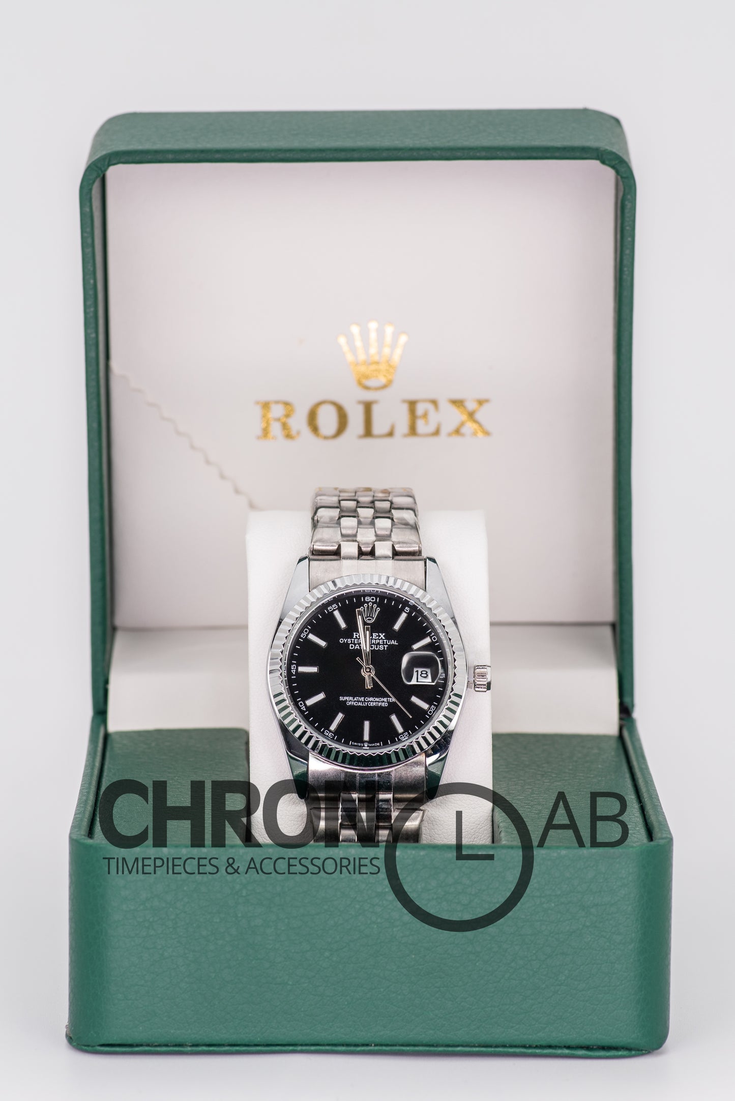 Datejust SS Black Dial 36mm With Box