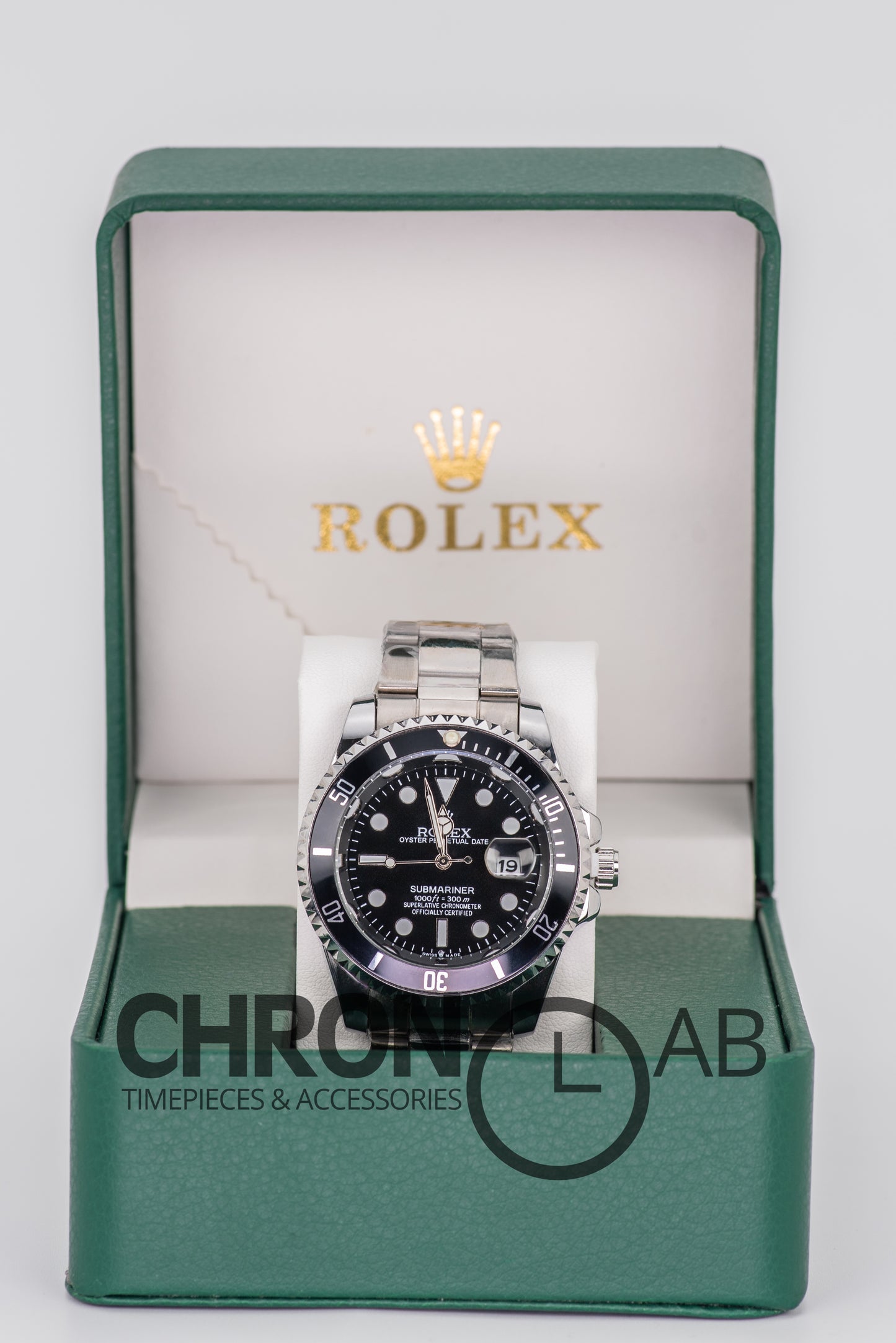 Submariner SS Black Dial 40mm With Box