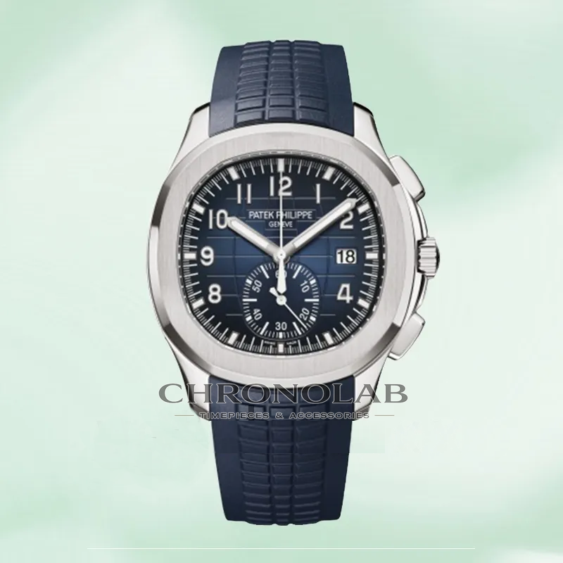 Aquanaut Chronograph Ref. 5968G-001 Blue 42mm