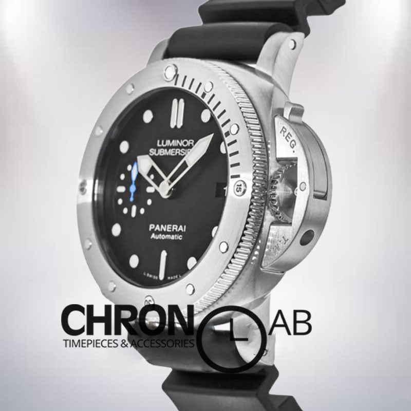 Submersible PAM00682 Men's 47mm Rubber Band