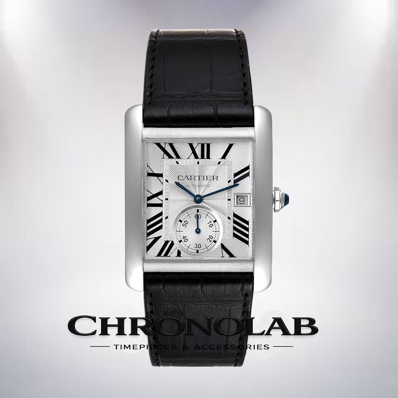 Κορώνα Cartier Tank MC replica λεπτομέρεια
