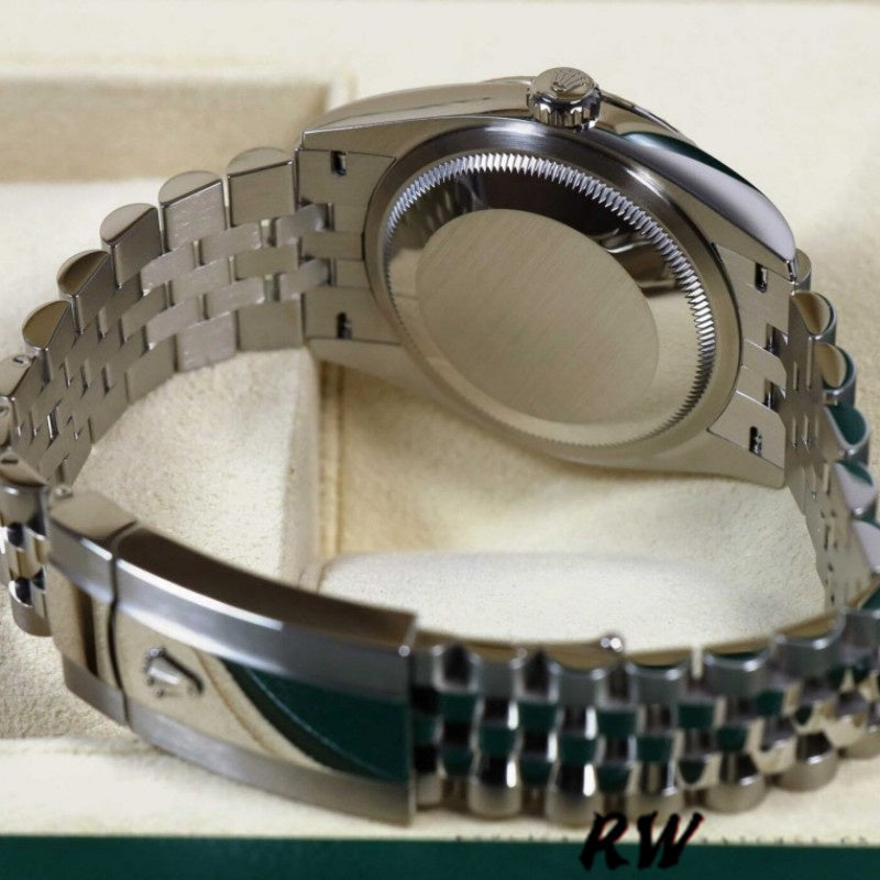 Datejust 126234 Olive Green Palm Motif Dial 36MM Unisex Replica Watch