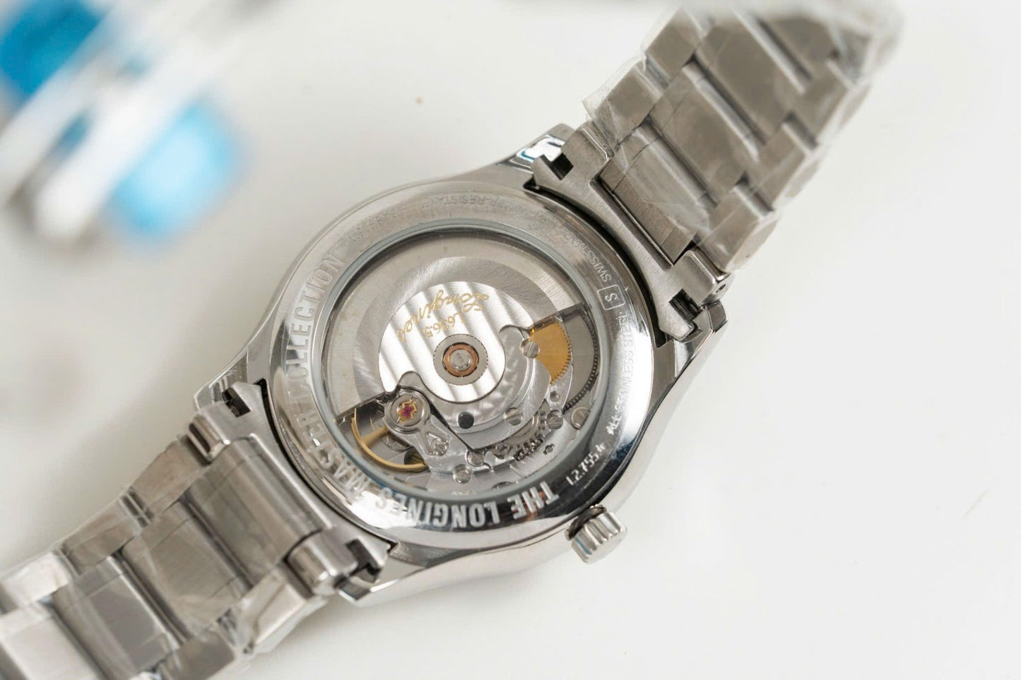 Longines Master Replica Watch White Dial Metal Wire 38.5mm Clone