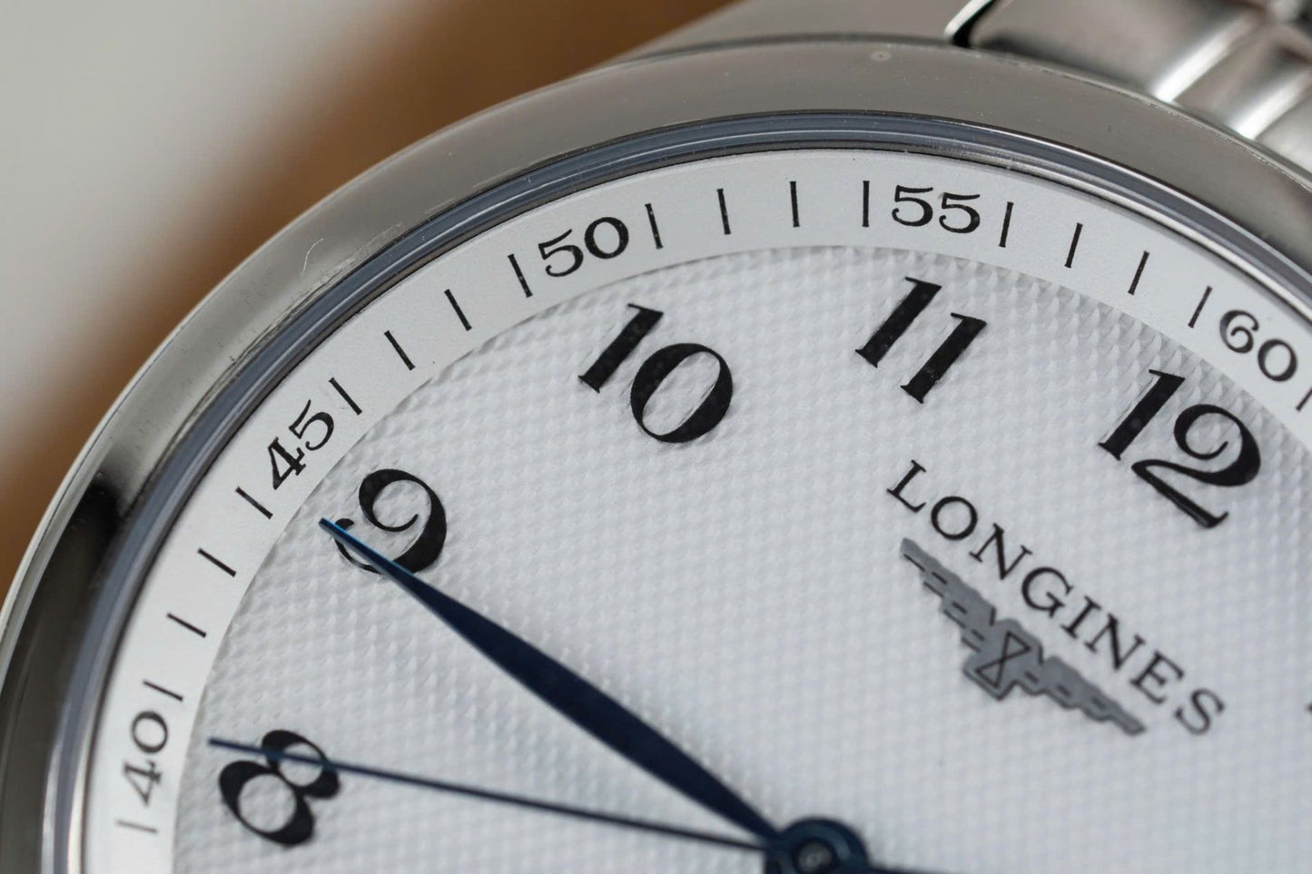 Longines Master Replica Watch White Dial Metal Wire 38.5mm Clone