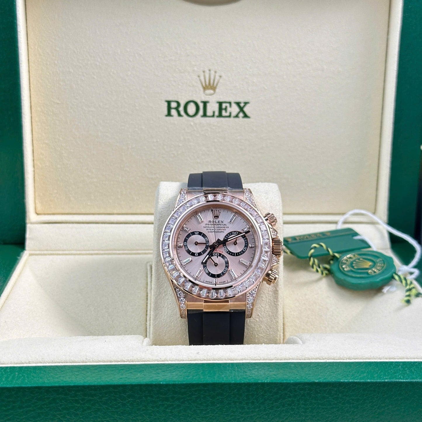 Rolex Daytona 126535TBR Dial Sundust Best Replica Watch 40mm Clone