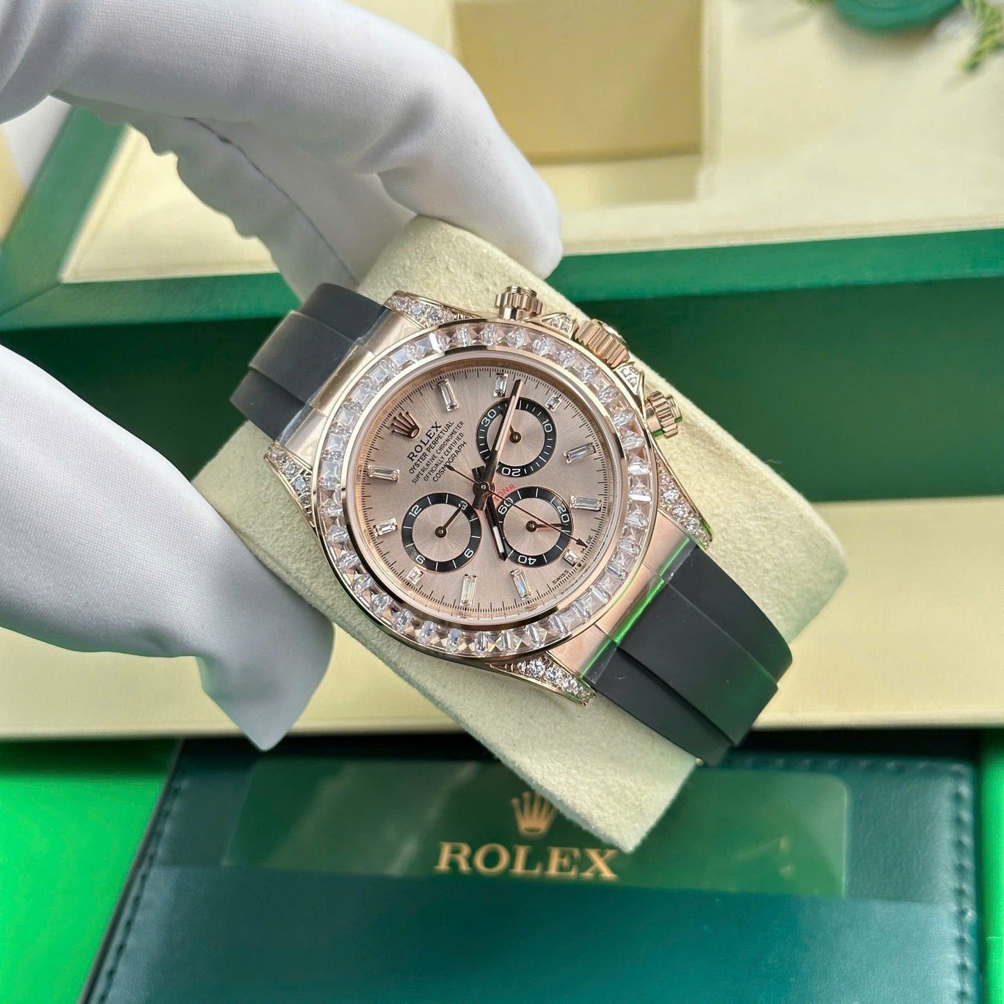Rolex Daytona 126535TBR Dial Sundust Best Replica Watch 40mm Clone