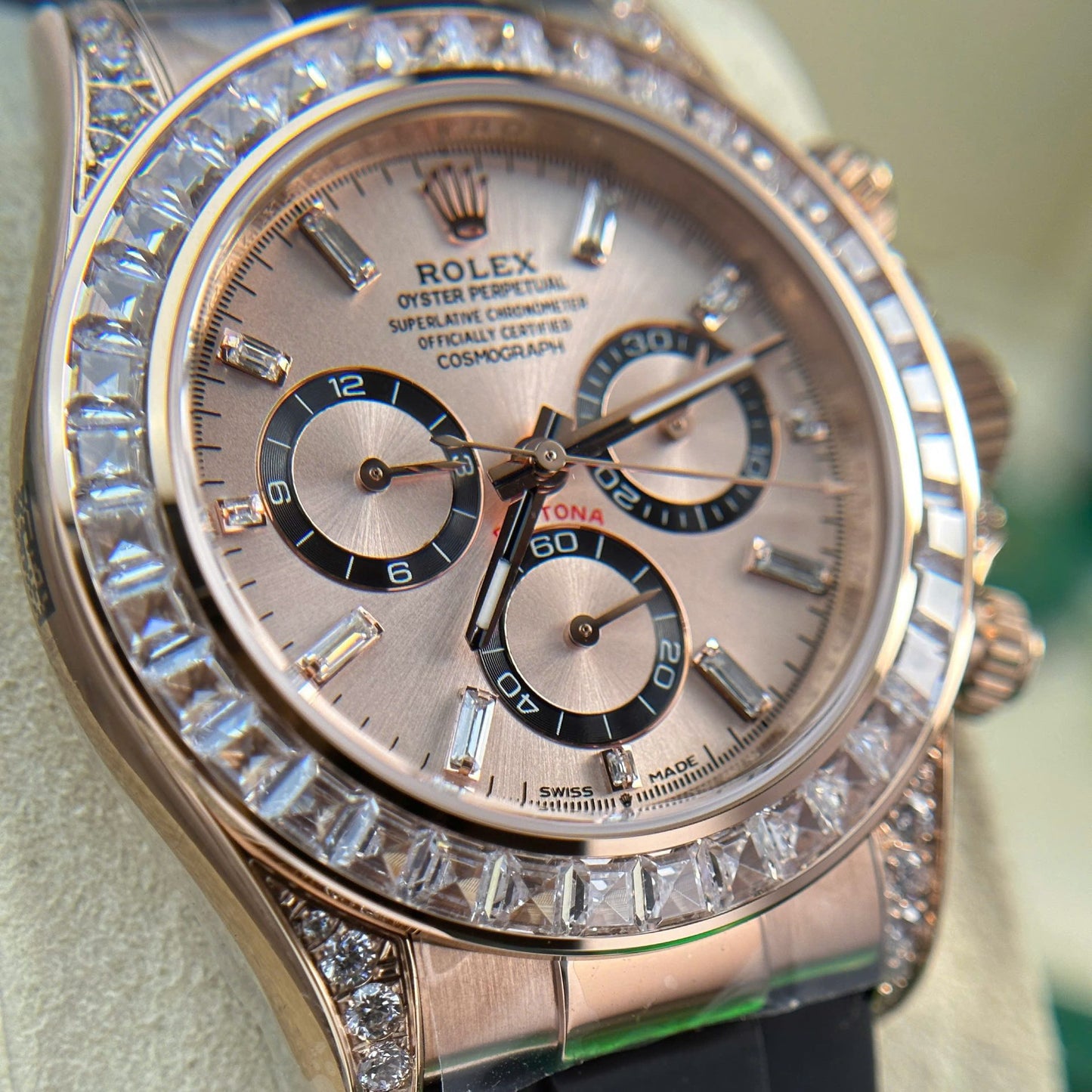 Rolex Daytona 126535TBR Dial Sundust Best Replica Watch 40mm Clone