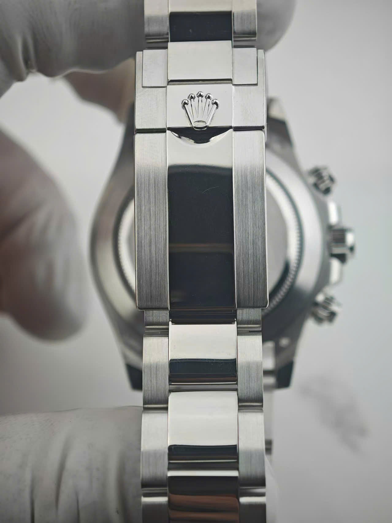 Rolex Cosmograph Daytona 116576TBR Replica Watch Platinum PT950 + Diamonds Custom 40mm Clone