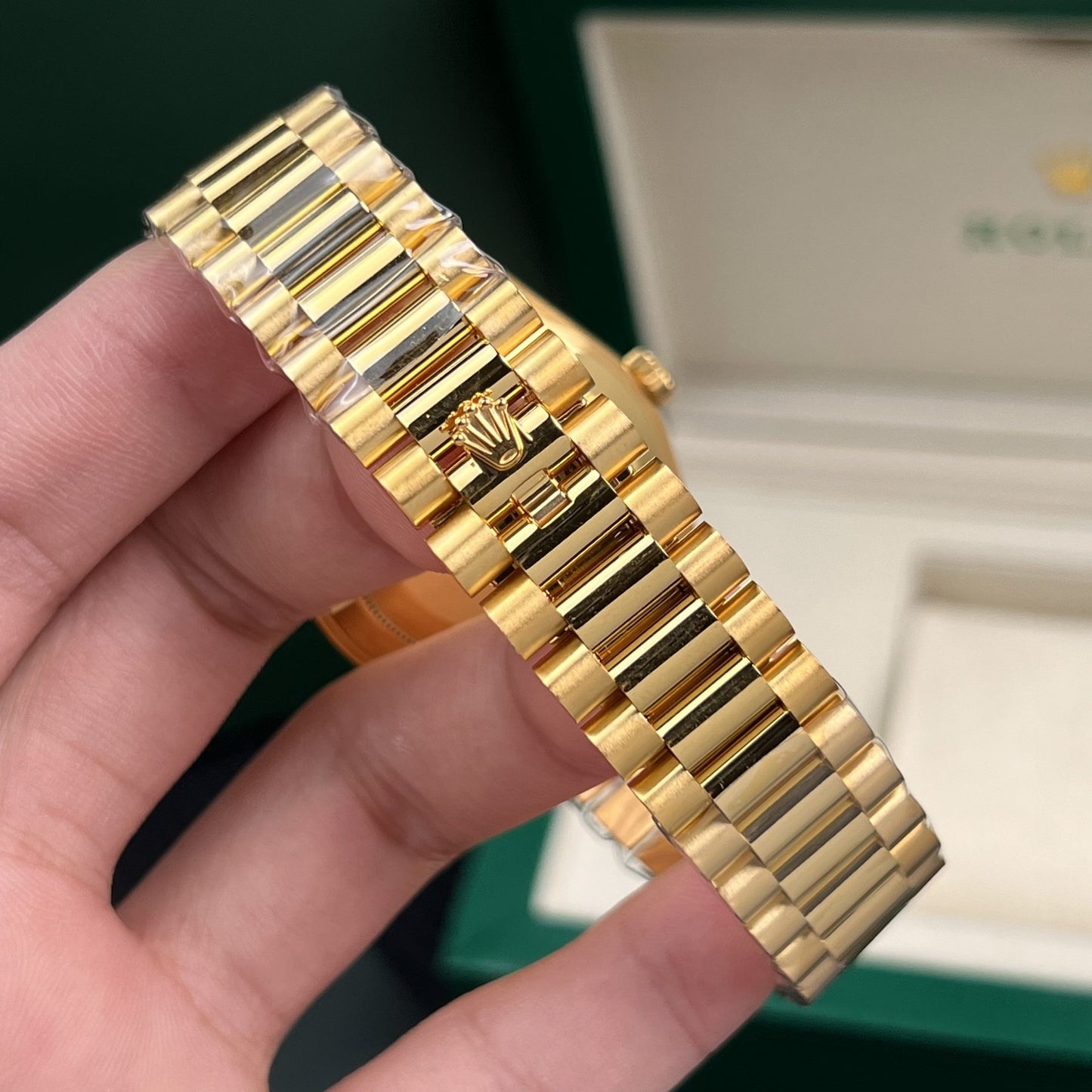 Rolex Day-Date Gold Wrapped Champagne Dial GM Factory 40mm