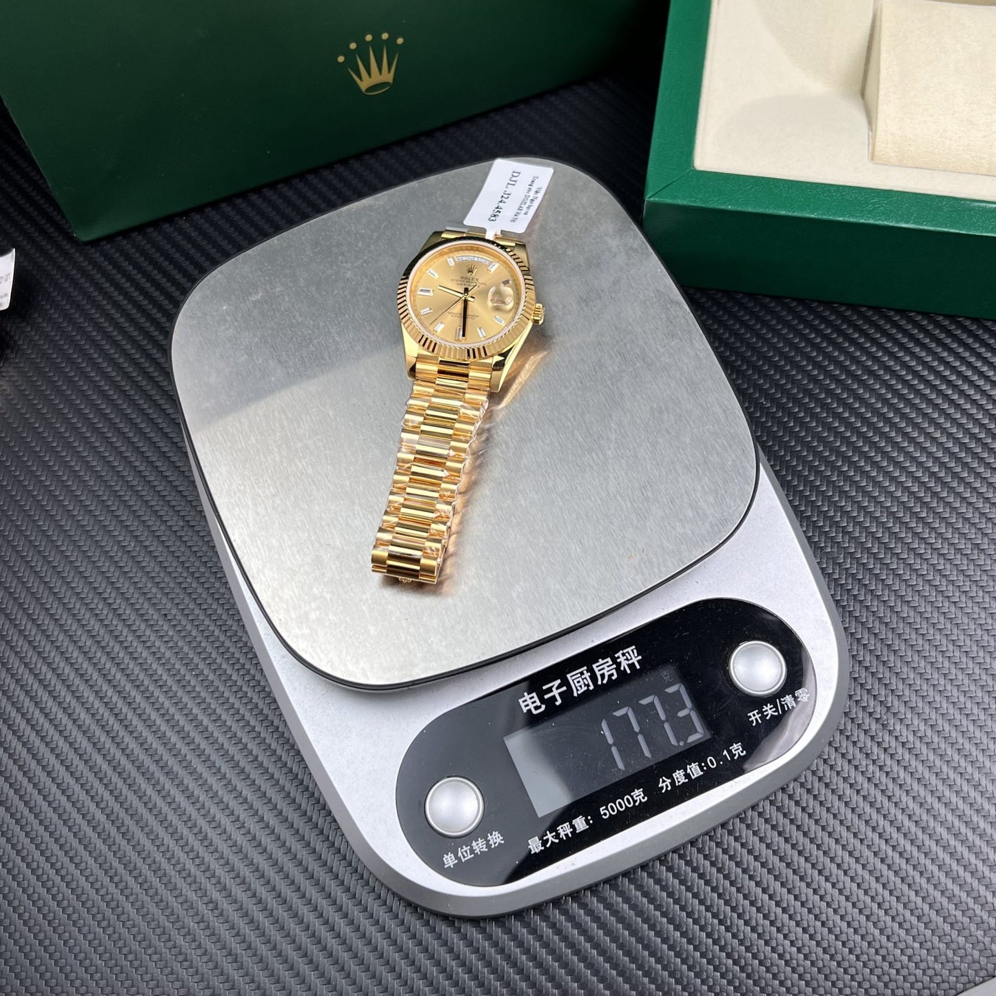 Rolex Day-Date Gold Wrapped Champagne Dial GM Factory 40mm