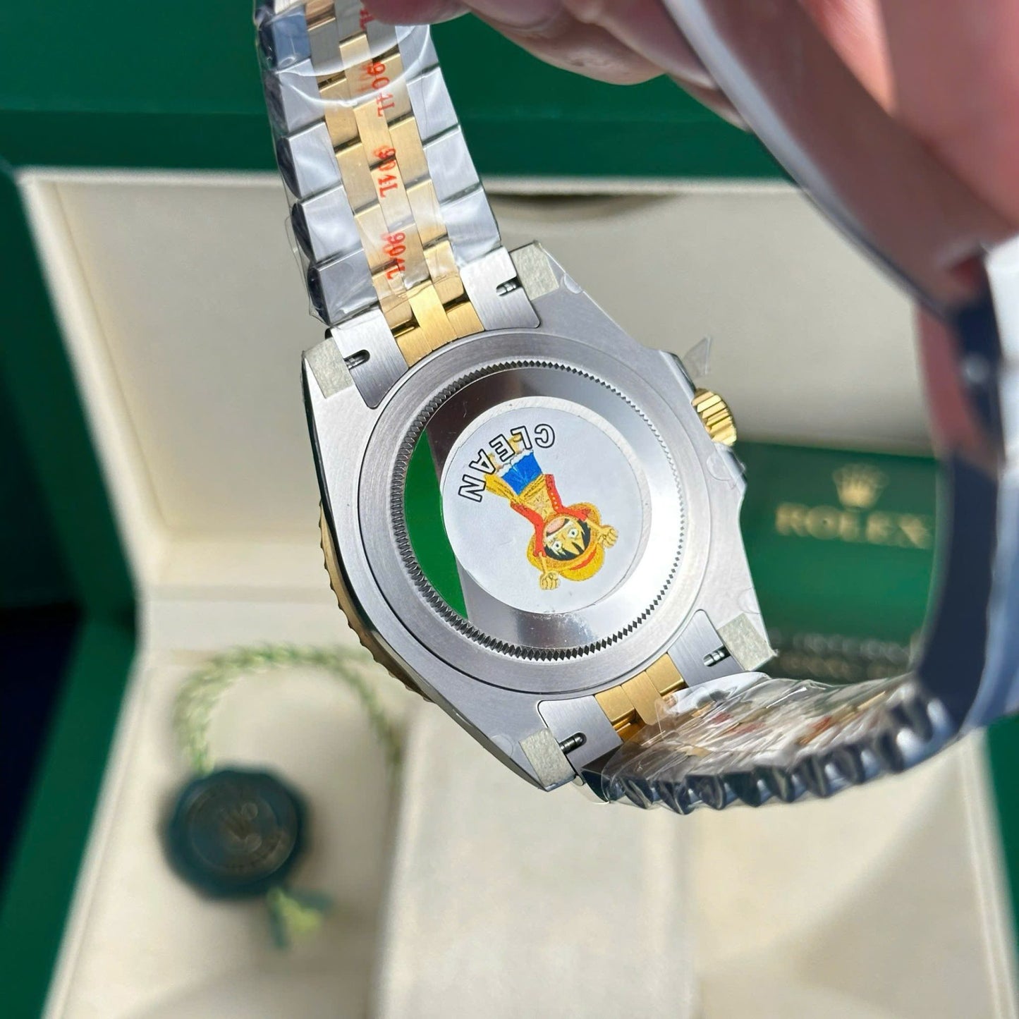 Rolex Replica Watch GMT-Master II 126713GRNR Black Dial Clean Factory 41mm