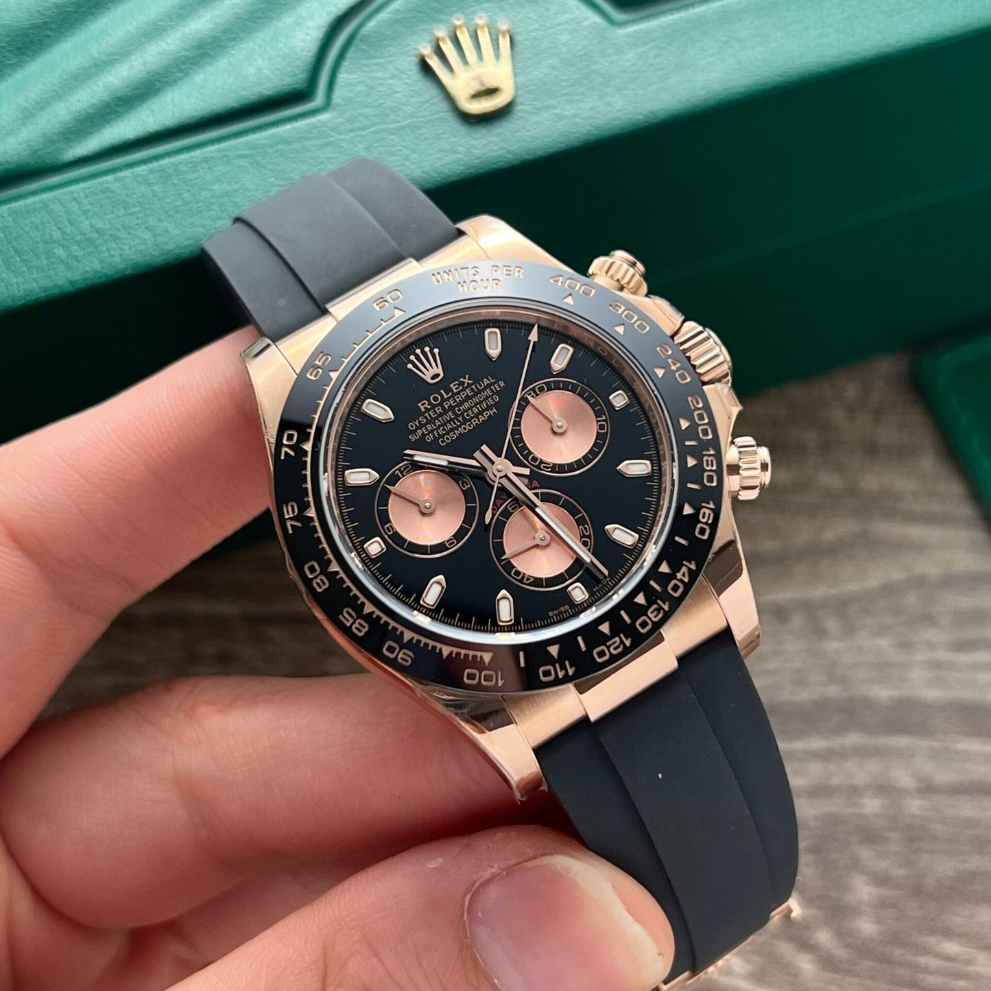 Rolex Cosmograph Daytona 116515LN Replica Watch Dial Black BT Factory 40mm