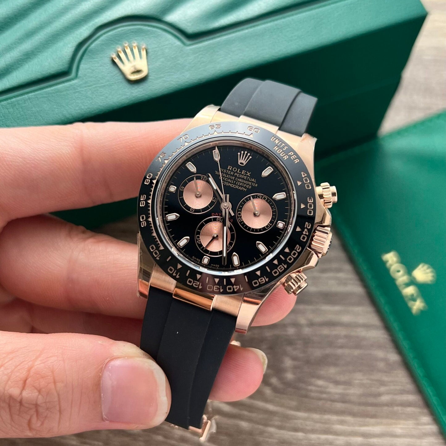 Rolex Cosmograph Daytona 116515LN Replica Watch Dial Black BT Factory 40mm