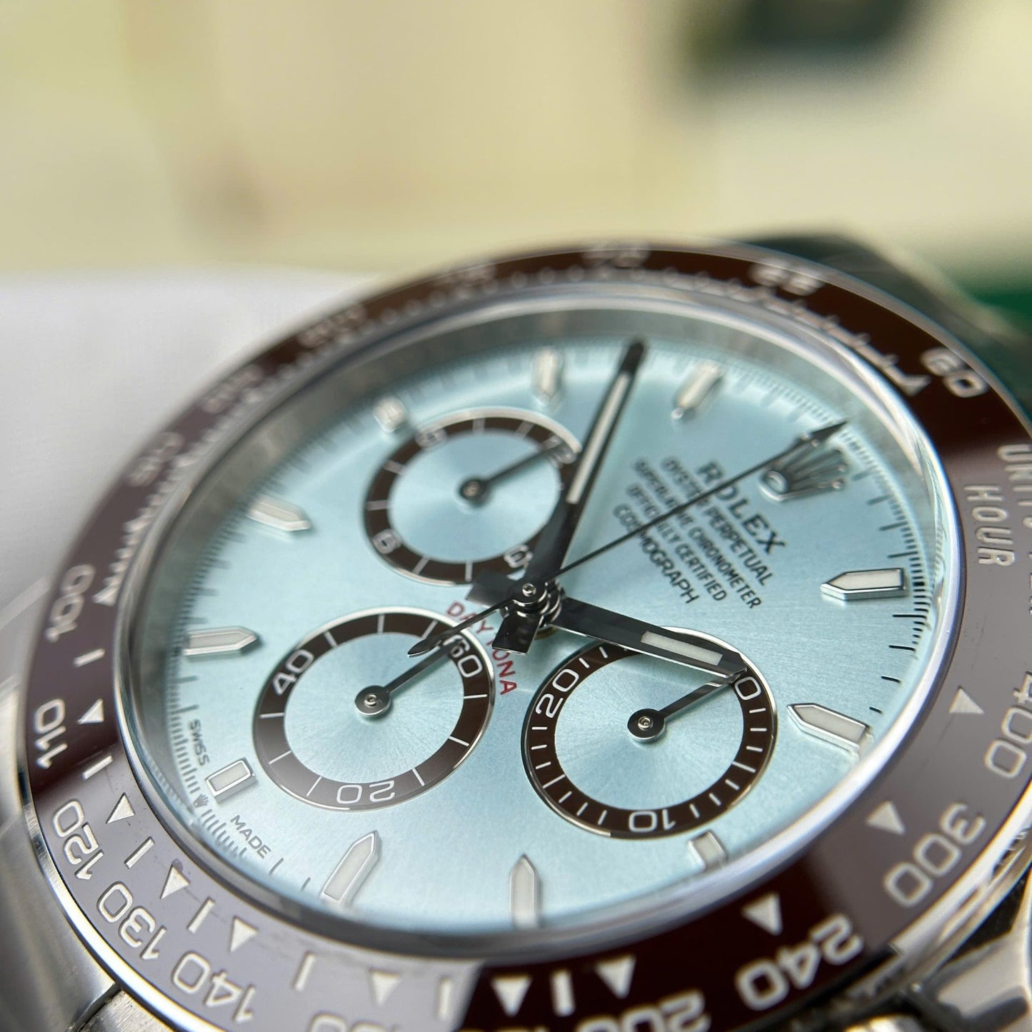 Rolex Cosmograph Daytona 126506 Best Replica Watch Dial Ice Blue Clean Factory 40mm