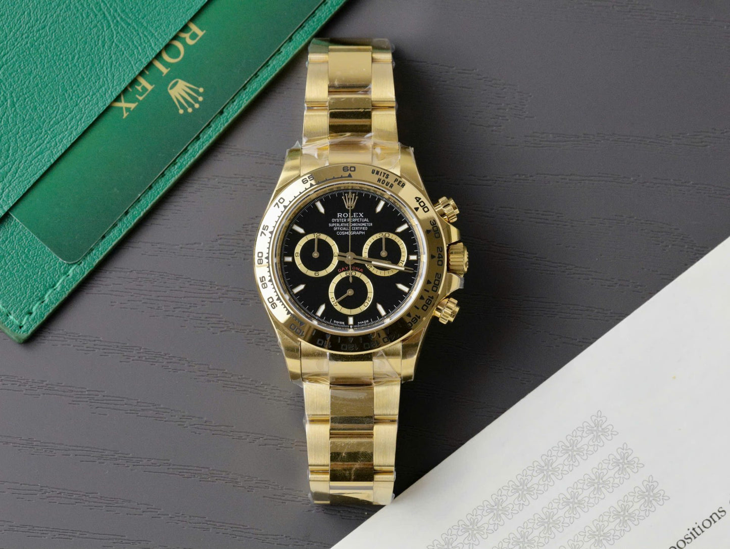 Rolex Cosmograph Daytona M126508 Black Dial 40mm Clone