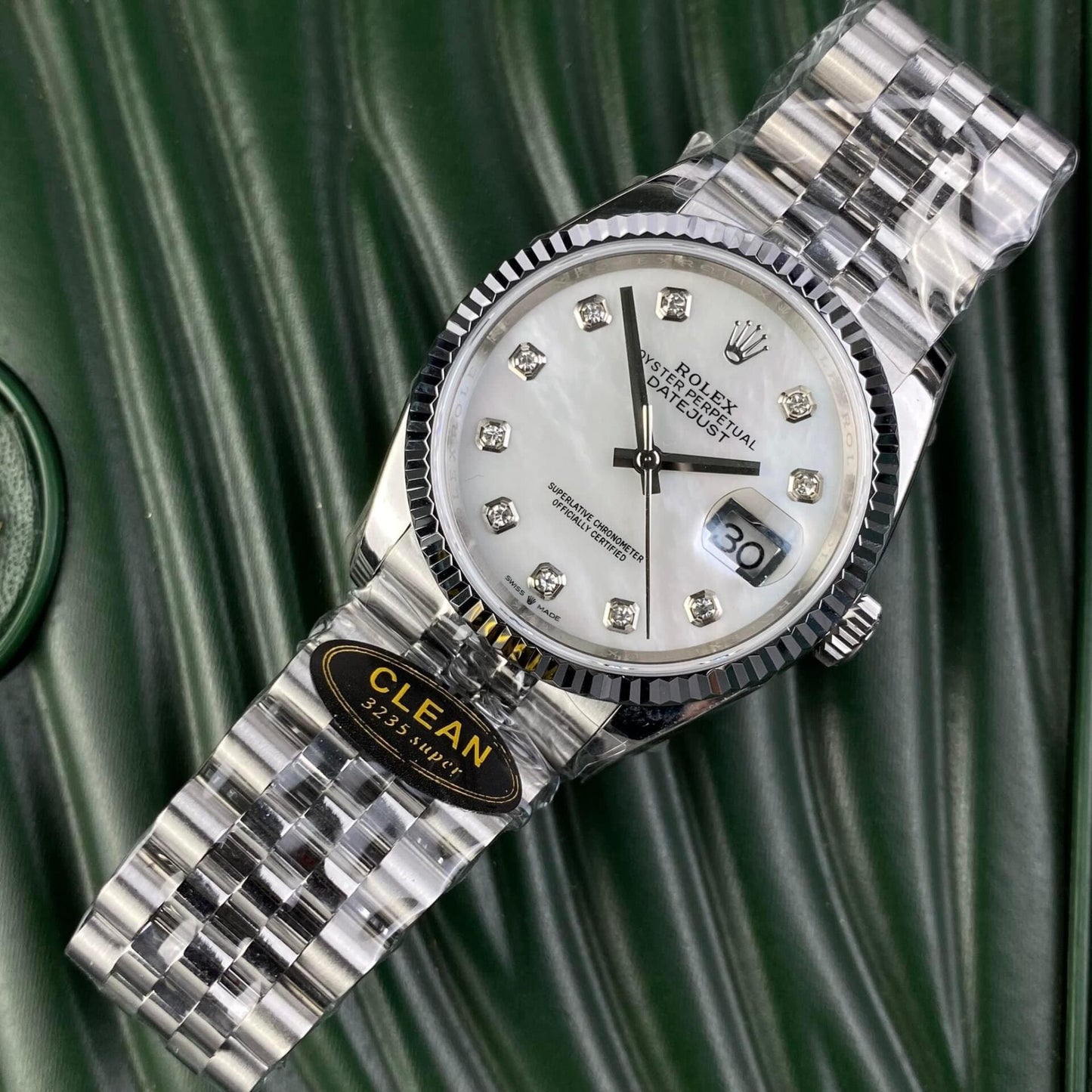 Rolex DateJust 126234 Mother of Pearl Dial Best Replica Watch Clean Factory 36mm