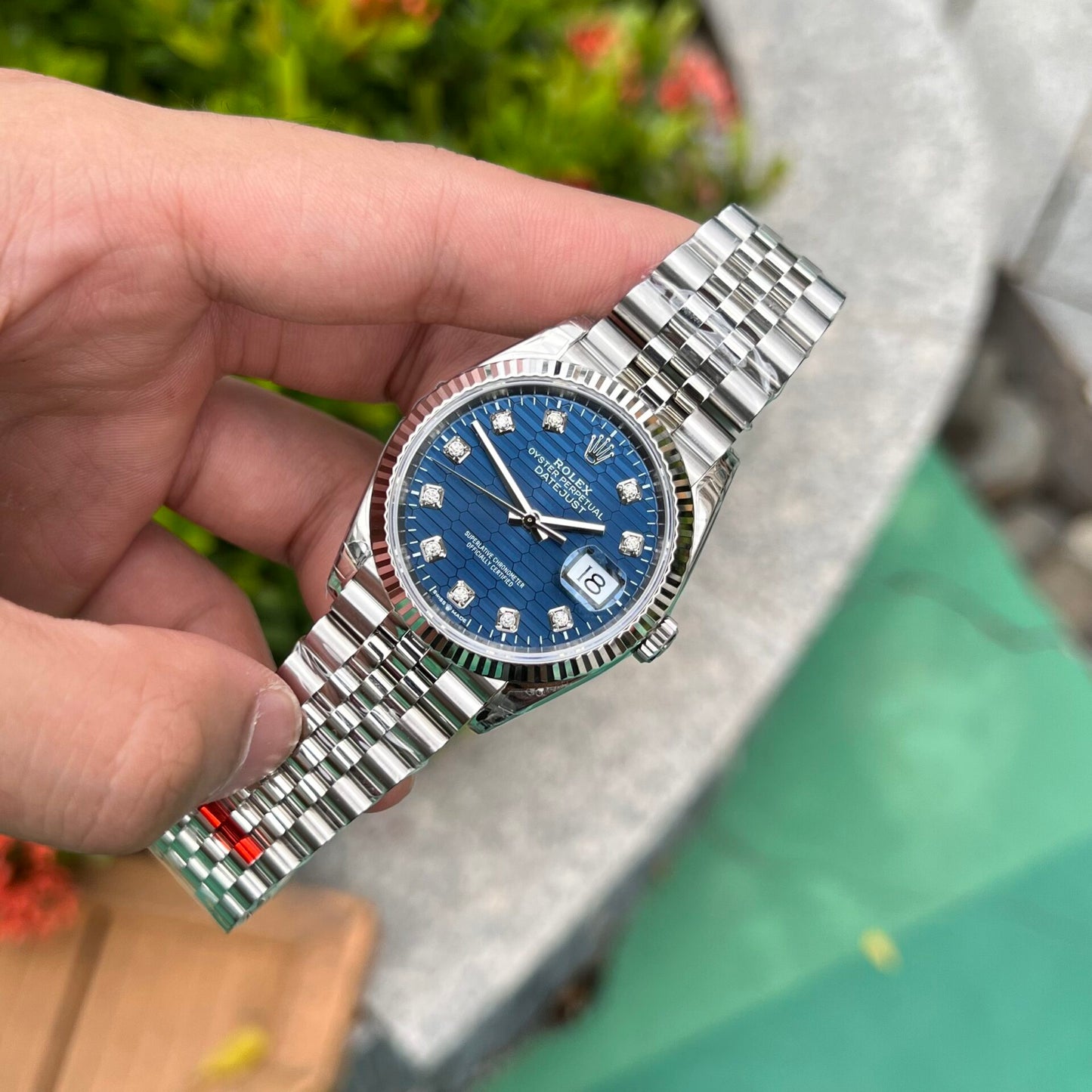 Rolex DateJust 126234 Watch Blue Dial VS Factory 36mm
