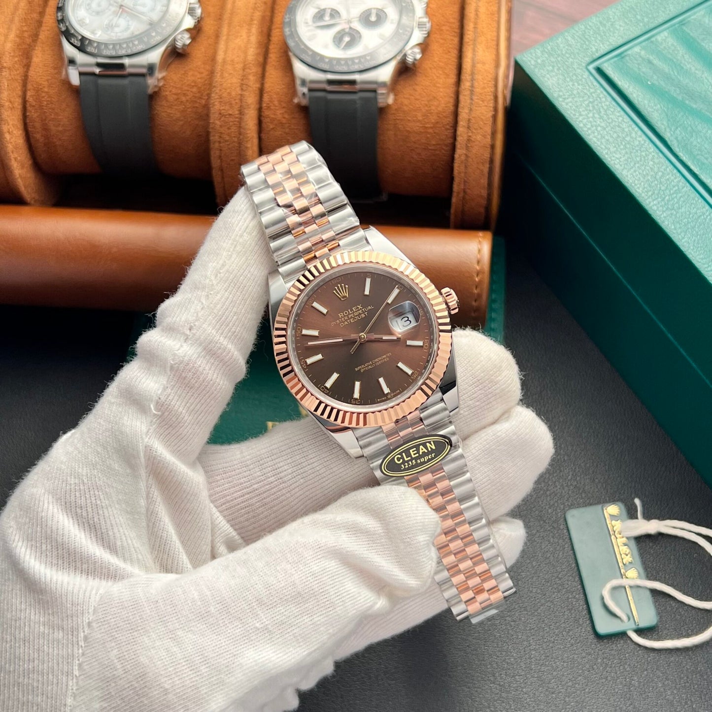 Rolex Replica Watch DateJust 126331 Dial Chocolate Clean Factory 41mm