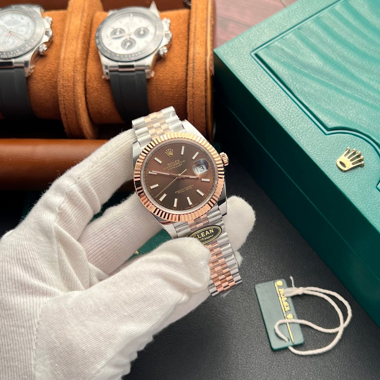Rolex Replica Watch DateJust 126331 Dial Chocolate Clean Factory 41mm