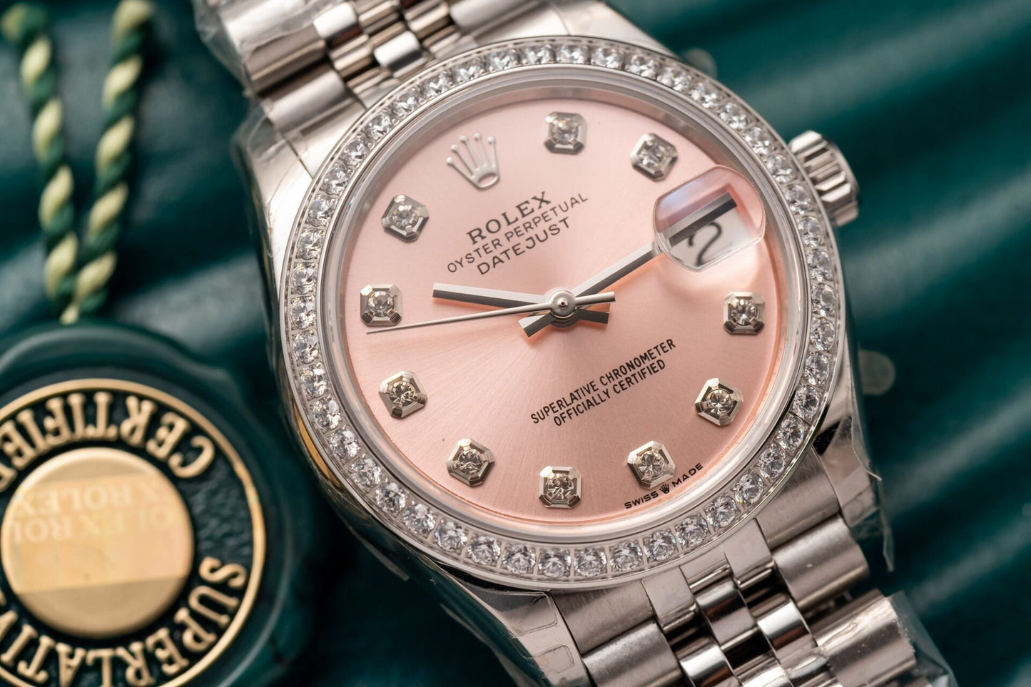 Rolex Watch DateJust 278273 Pink Dial Jubilee Strap 31mm Clone